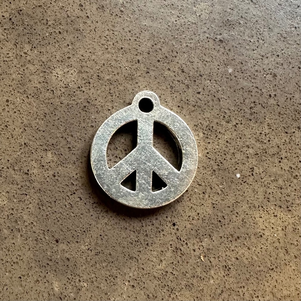 James Avery Retired Peace Sign Charm